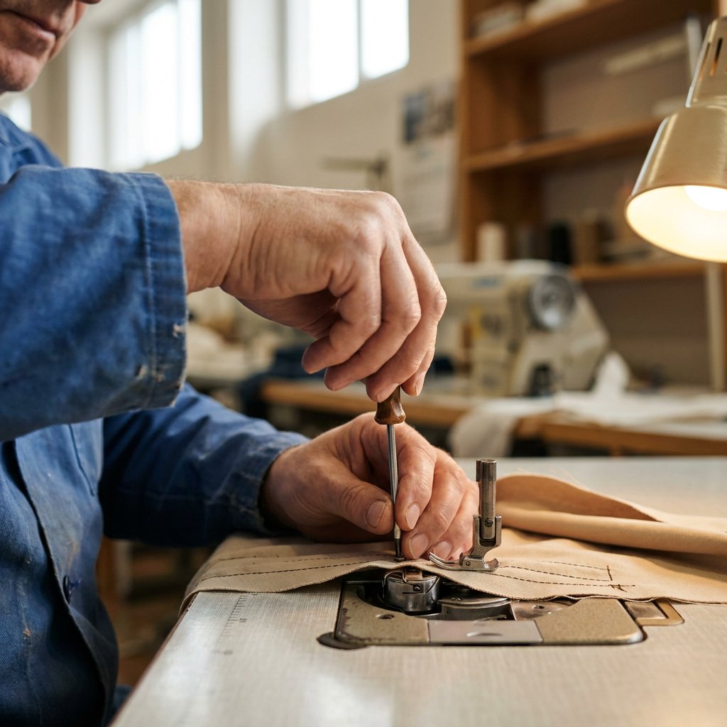 How to Adjust Bobbin Tension on an Industrial Curtain Sewing Machine